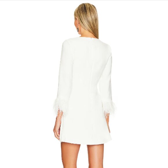 New Never Worn Revolve White Cher Mini Dress - Picture 3 of 9